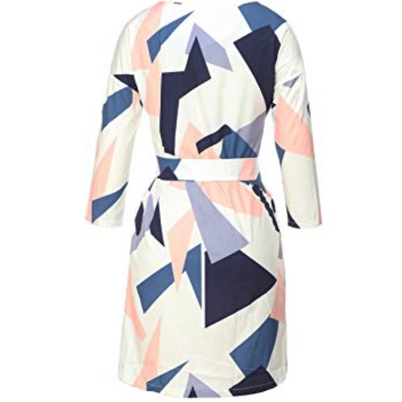 Flattering Curvy Belted Mini Pencil Casual Dress - Picture 5 of 6